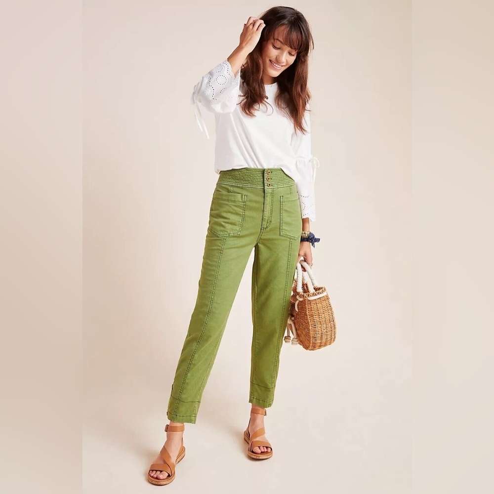 Anthropologie Hayden Utility Pant | Size:4 Color:Olive